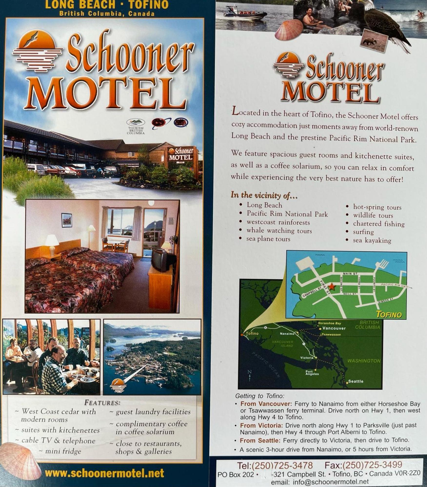 Schooner Motel Тофино Екстериор снимка